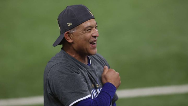Dave Roberts con los Dodgers