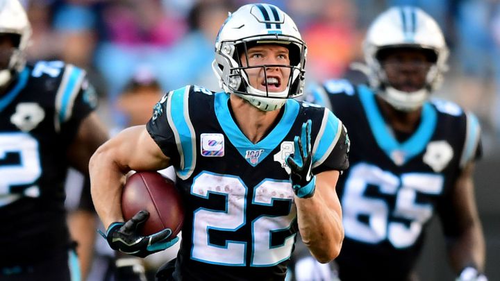 Christian McCaffrey con los Panthers