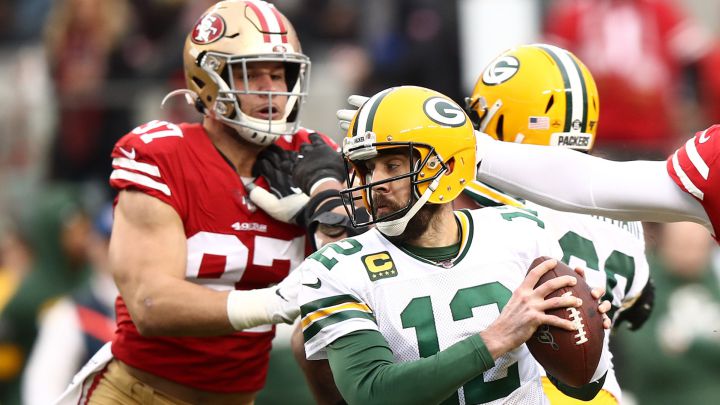 Partido entre 49ers y Packers