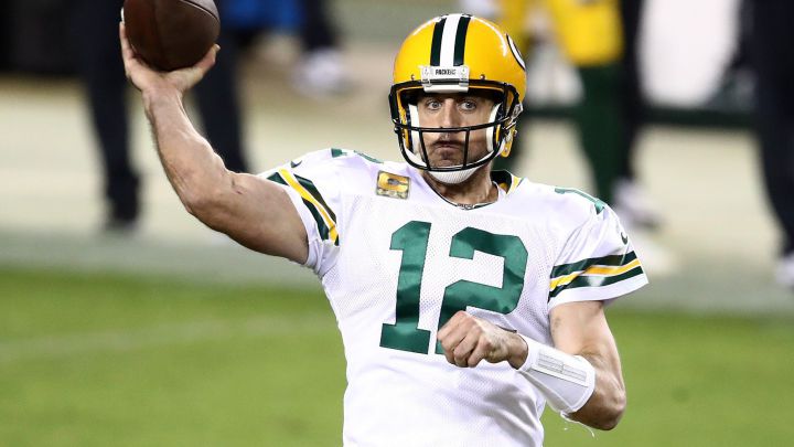 Aaron Rodgers con los Packers
