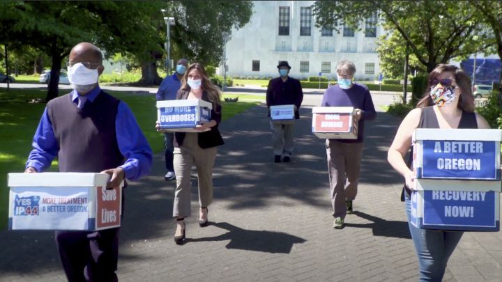 Elecciones USA 2020: Oregon despenaliza posesión de drogas duras