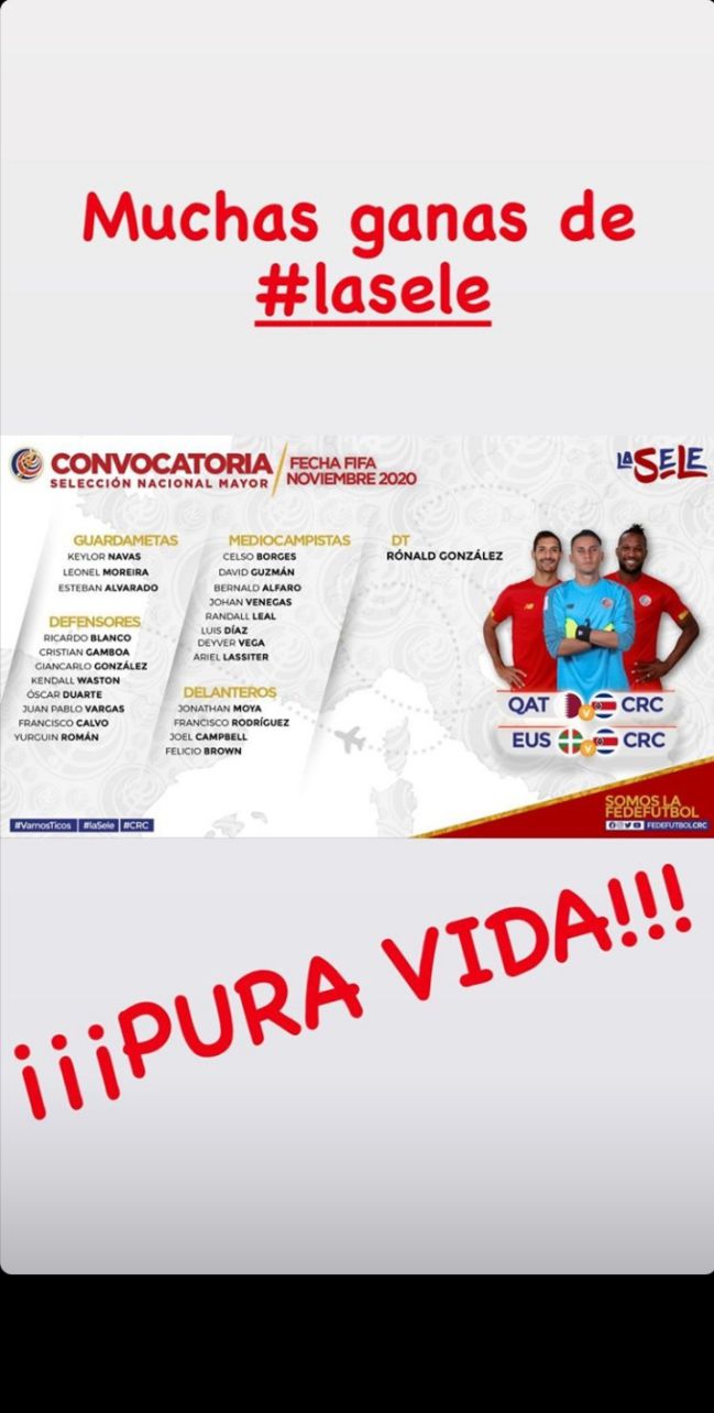 Keylor tras su llamado a Costa Rica: "Muchas ganas de la sele"