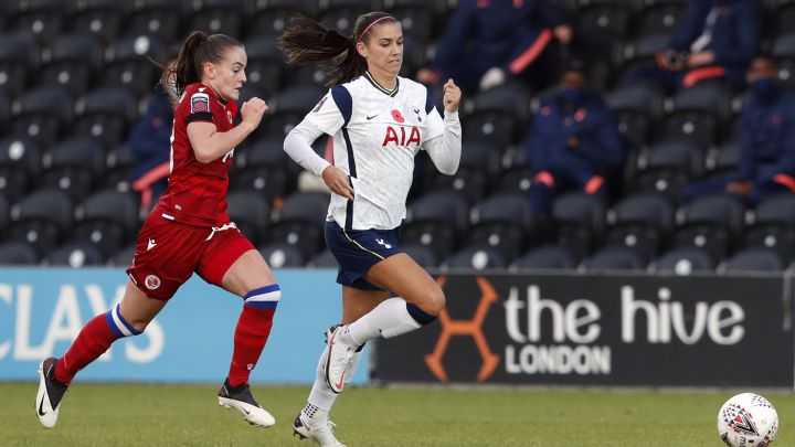 Alex Morgan debuta con el Tottenham en la Women's Super League