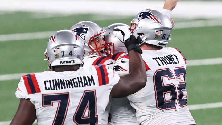 Patriots celebran triunfo sobre los Jets