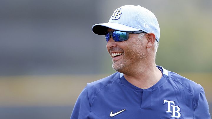 Kevin Cash con los Rays