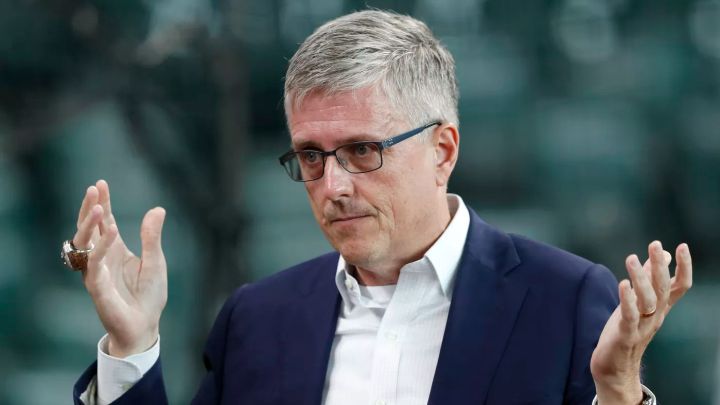 Jeff Luhnow con los Astros