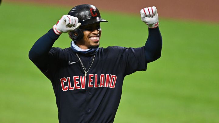 Francisco Lindor con los Indians