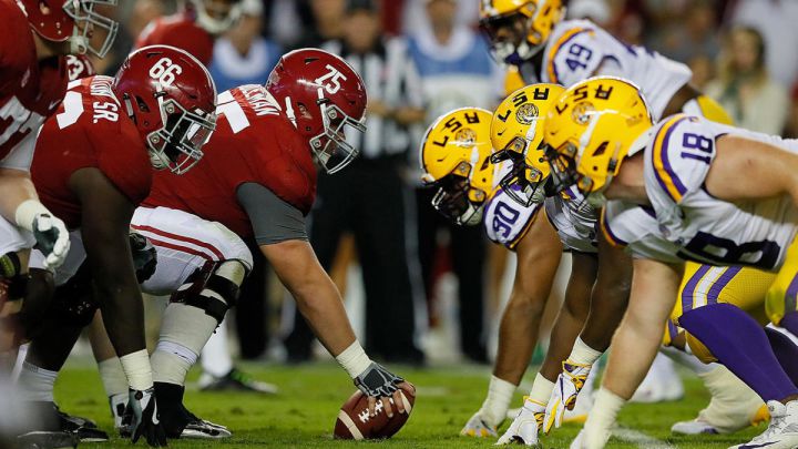 Duelo entre Alabama y LSU en 2017
