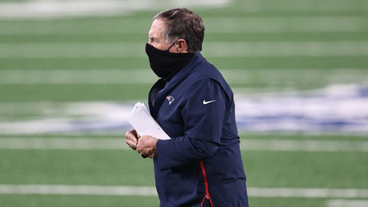 Bill Belichick con los Patriots