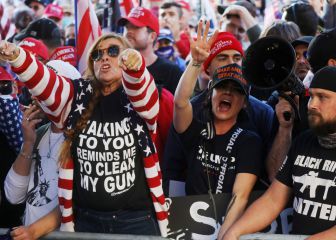 Elecciones USA: así fue la marcha pro Trump en Washington DC