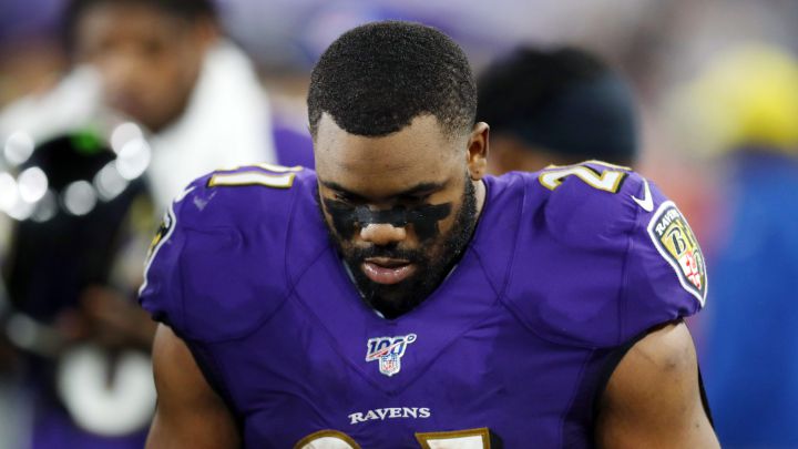 Mark Ingram con los Ravens