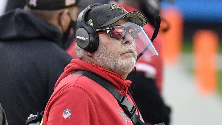 Bruce Arians con los Buccaneers