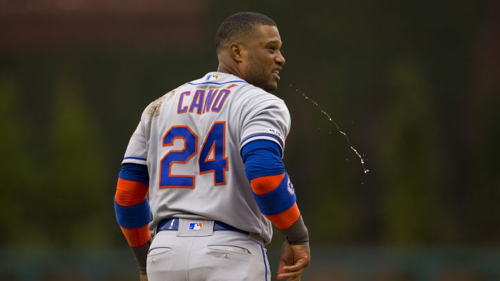 Robinson Canó con los Mets