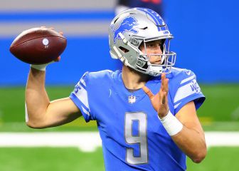 Reporte: Stafford sufre lesión en pulgar de su mano derecha