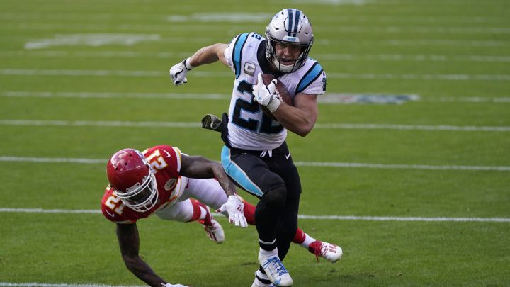 Christian McCaffrey con los Panthers