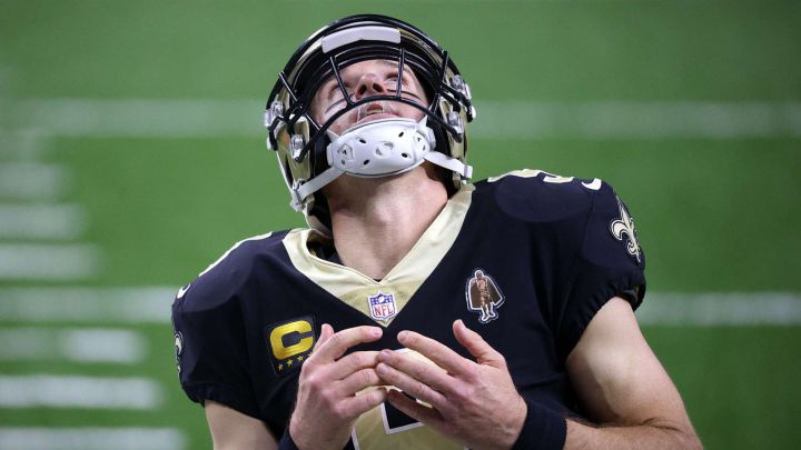 Drew Brees con los Saints