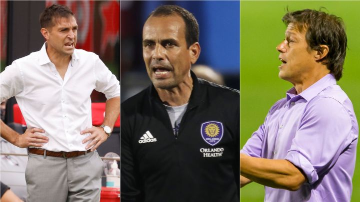 Los cinco entrenadores latinos que buscan ser campeones en la MLS