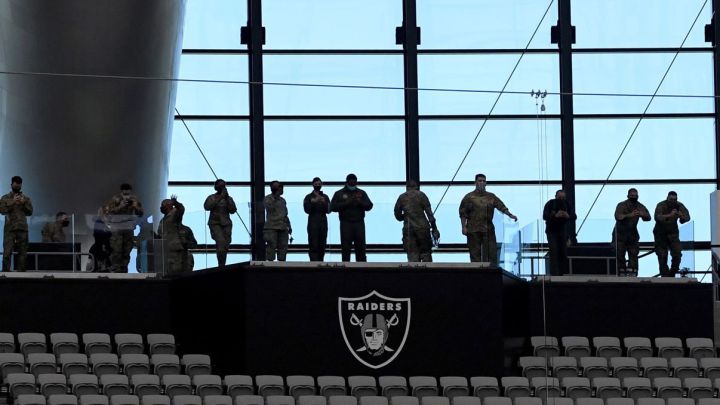 Gradas del Allegiant Stadium