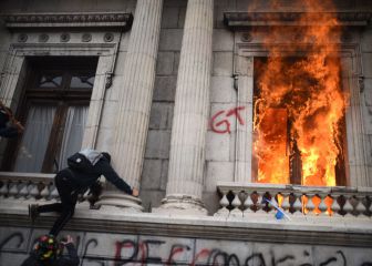 Guatemala: ¿Por qué incendiaron el Congreso?