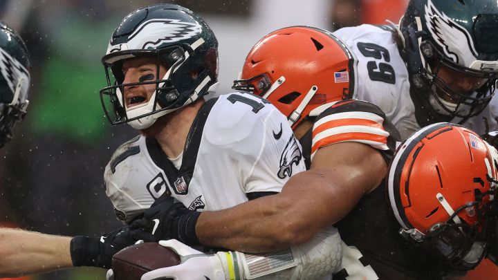 Carson Wentz con los Eagles