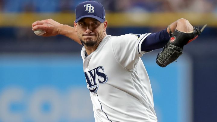 Charlie Morton con los Rays