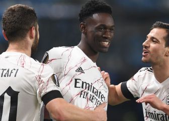 El estadounidense que marcó para Arsenal en Europa League