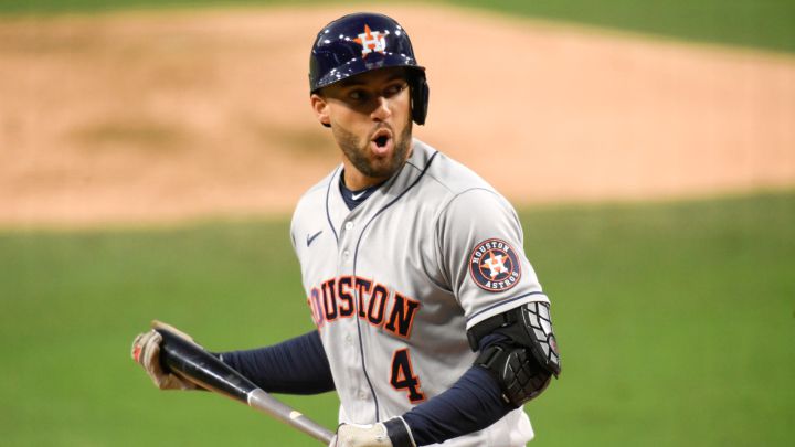 George Springer con los Astros