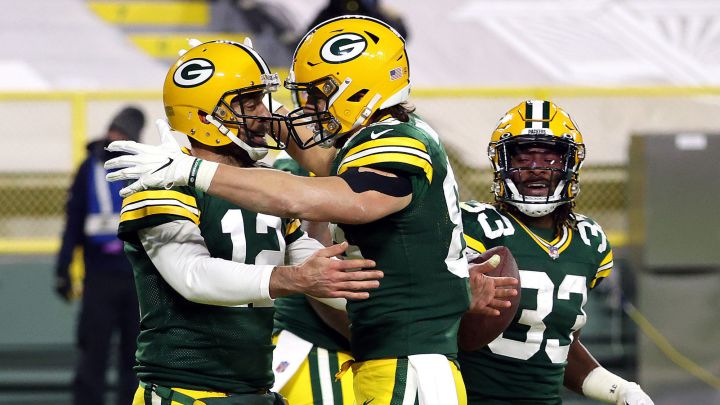 Aaron Rodgers con los Packers