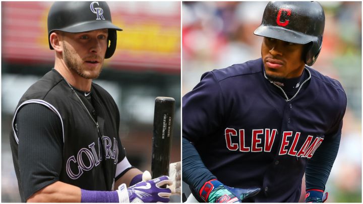 Trevor Story y Francisco Lindor