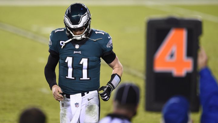 Carson Wentz con los Eagles