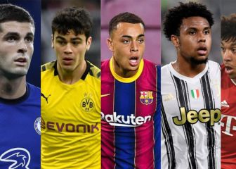 ¡Histórico! 7 futbolistas de USA juegan en una jornada de Champions