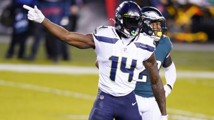 D.K. Metcalf con los Seahawks
