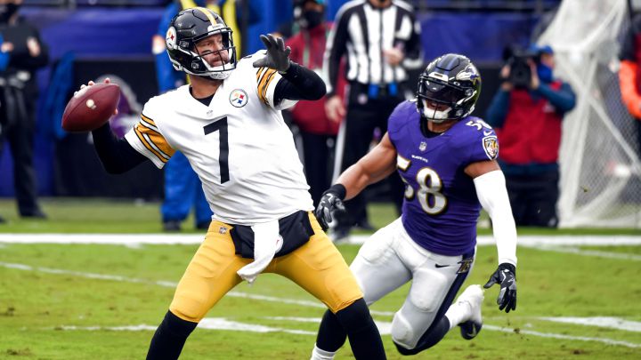 Partido entre Steelers y Ravens