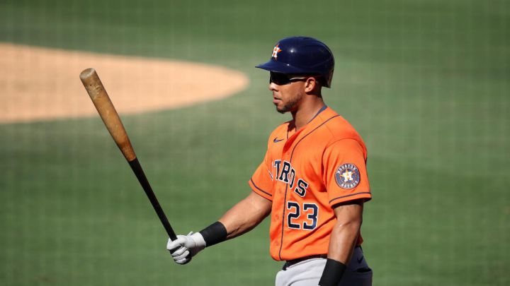 Michael Brantley con los Astros
