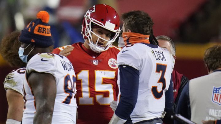 Patrick Mahomes y Drew Lock