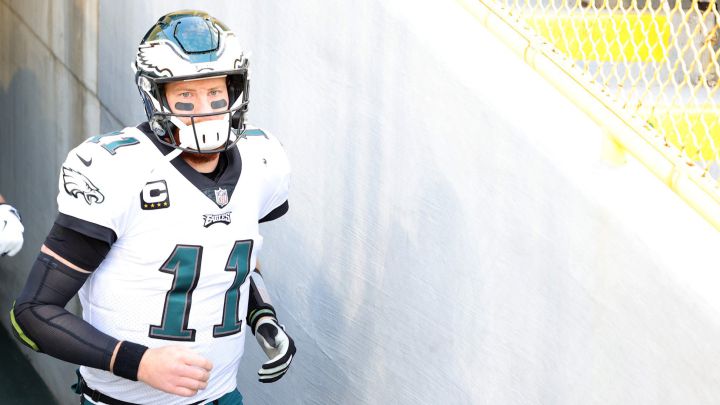 Carson Wentz con los Eagles