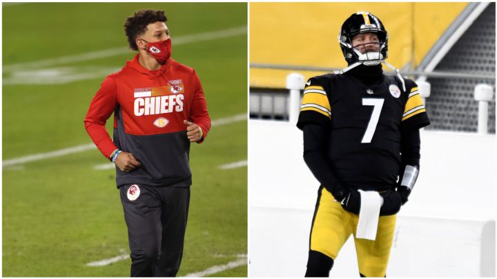 Patrick Mahomes y Ben Roethlisberger