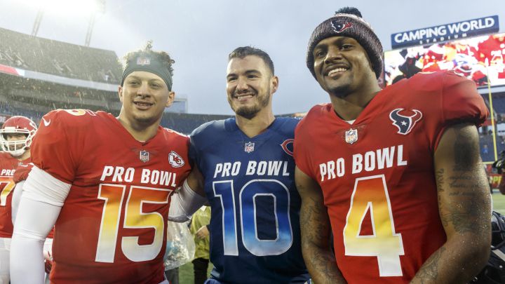 Patrick Mahomes, Mitchell Trubisky, Deshaun Watson