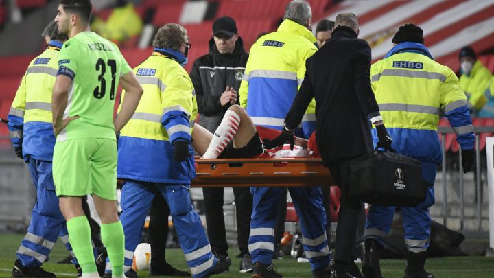 Richard Ledezma sufrió rotura de ligamento y se pierde el resto de temporada