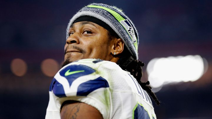 Marshawn Lynch con los Seahawks