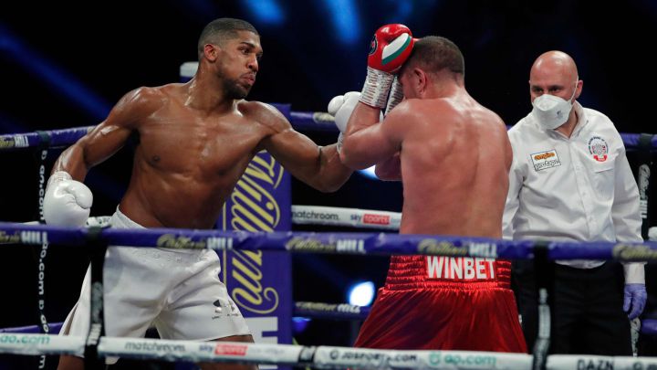 Revive el impactante nocaut de Anthony Joshua sobre Kubrat Pulev