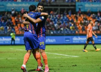 Nelson Bonilla volvió a anotar en la liga de Tailandia