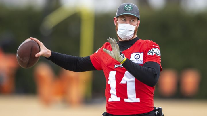 Carson Wentz con los Eagles