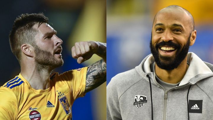André-Pierre Gignac se encuentra con Thierry Henry en Orlando