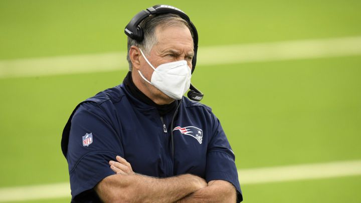 Bill Belichick con los Patriots