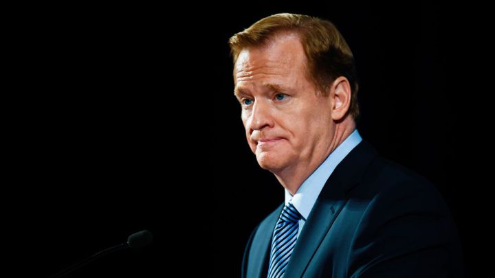 Roger Goodell en evento de la NFL
