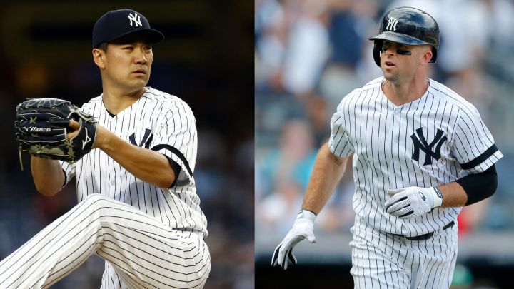 Masahiro Tanaka y Brett Gardner
