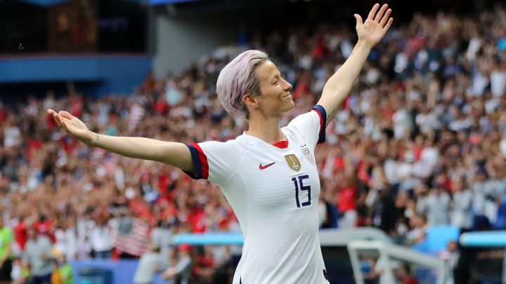 Megan Rapinoe, sorprendida por estar en el mejor XI de la FIFA