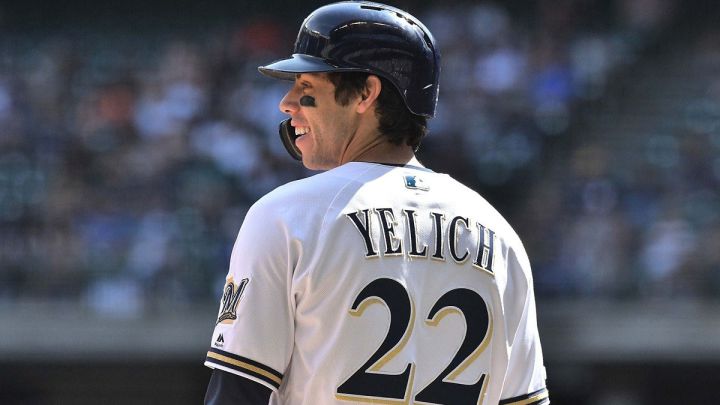 Christian Yelich con los Brewers