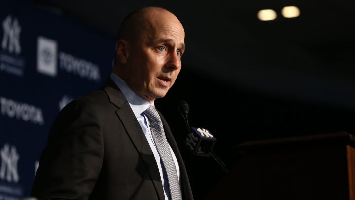 Brian Cashman con los Yankees